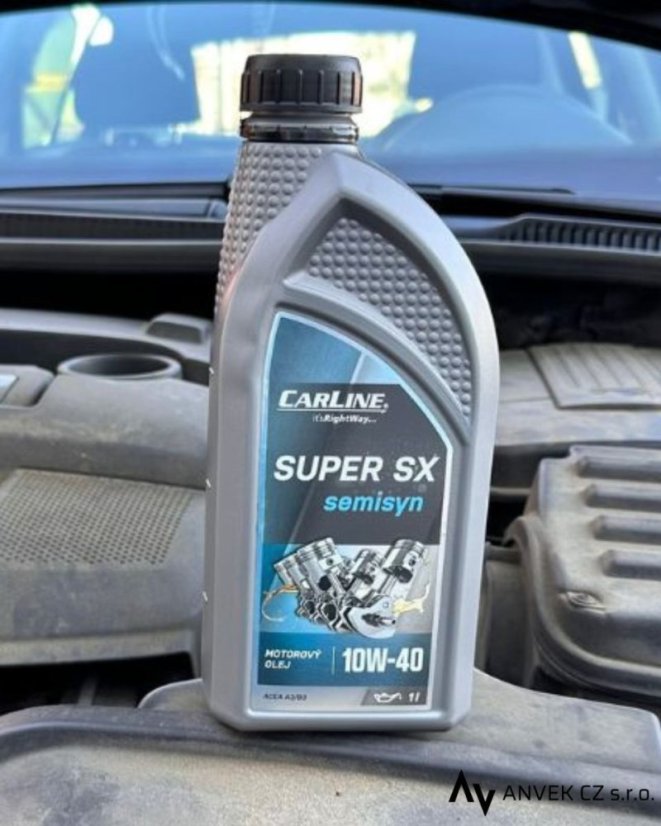 Motorový olej 10W-40 CARLINE SUPER SX SEMISYN - 1 litr