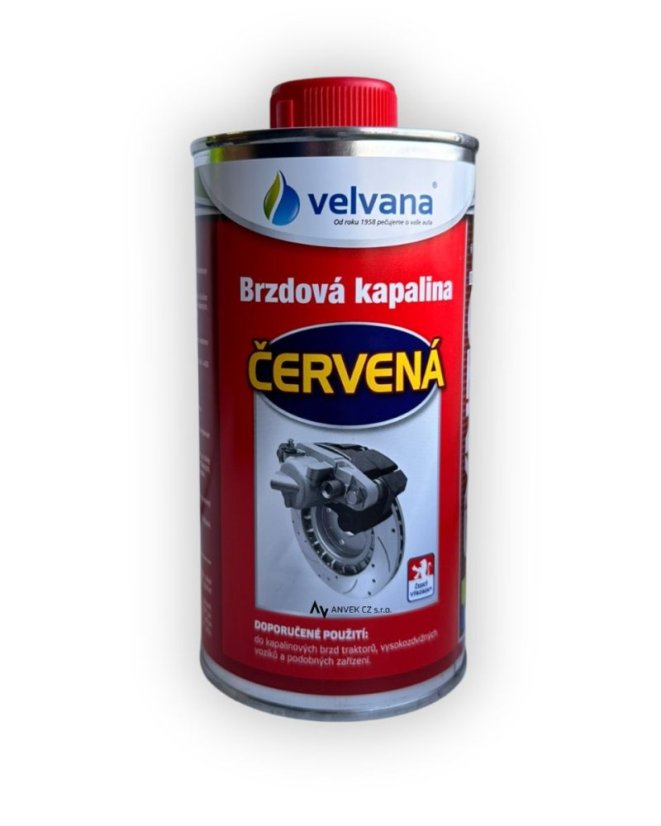 Brzdová kapalina SYNTOL ČERVENÁ - 500 ml