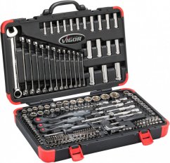 Gola sada s klíči 1/4”, 3/8”, 1/2”, 216 ks - V3277N