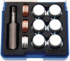 Sada pro opravu závitů olejových van M20 x 1,5 mm, BGS - B159