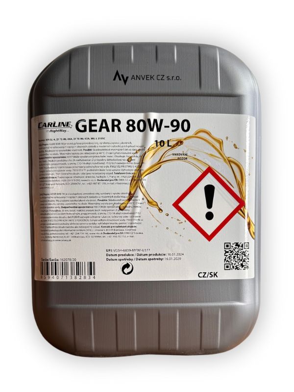 Převodový olej 80w-90h GEAR CARLINE - 30l