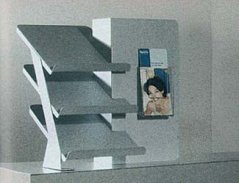 Stojánek na prospekty THEKEN 3xA4 + kapsa - 710131561