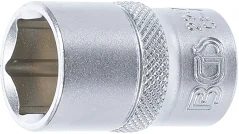 Nástrčná hlavice šestihranná, 1/2", 17 mm - B2917