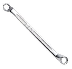 Oboustranný očkový klíč 10x12 mm vyhnutý 75° - LIEKF1012