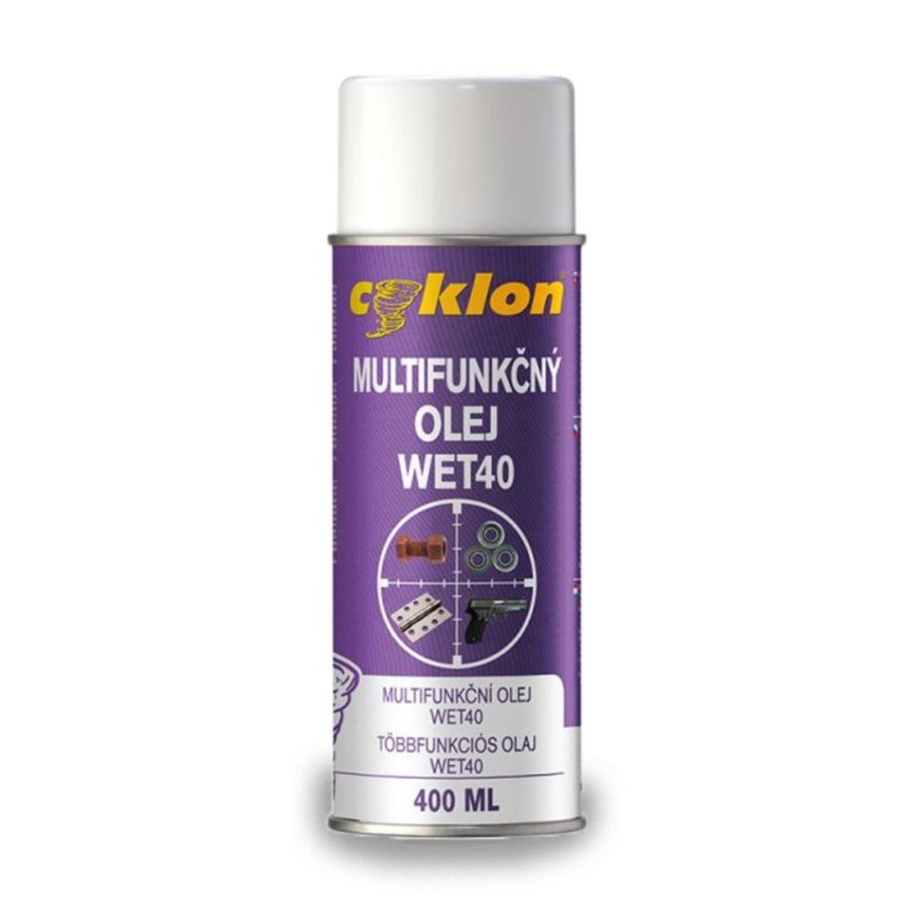 Olej ve spreji WET multifunkční CYKLON - 400 ml
