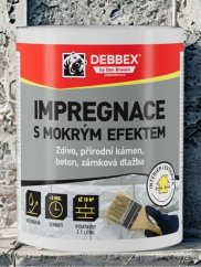 Impregnace s mokrým efektem DEBBEX - 1 litr