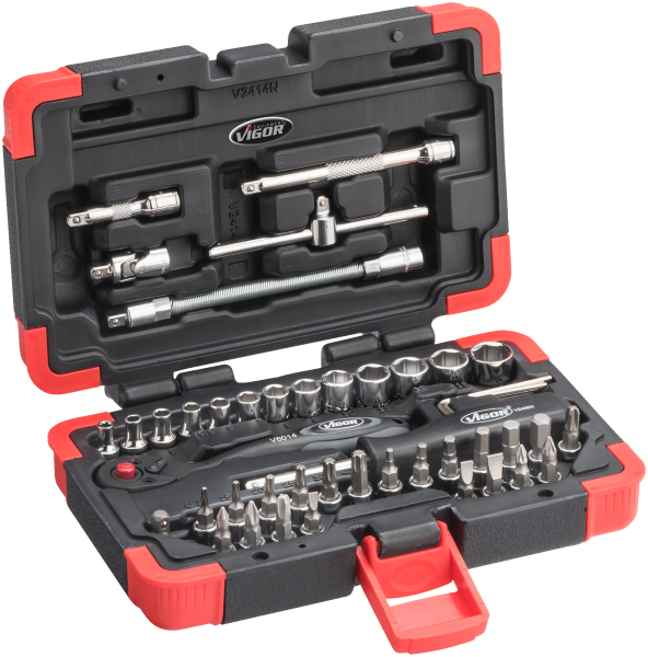 Gola sada 1/4”, 46 dílná - V2414N