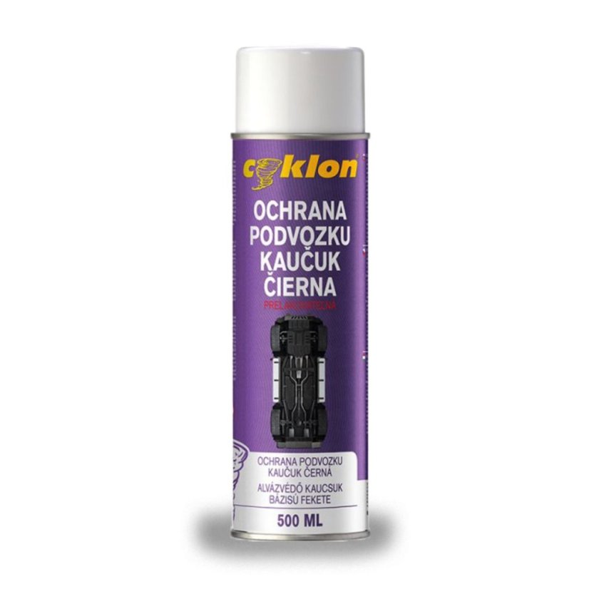 Ochrana podvozku kaučuk CYKLON - 500 ml