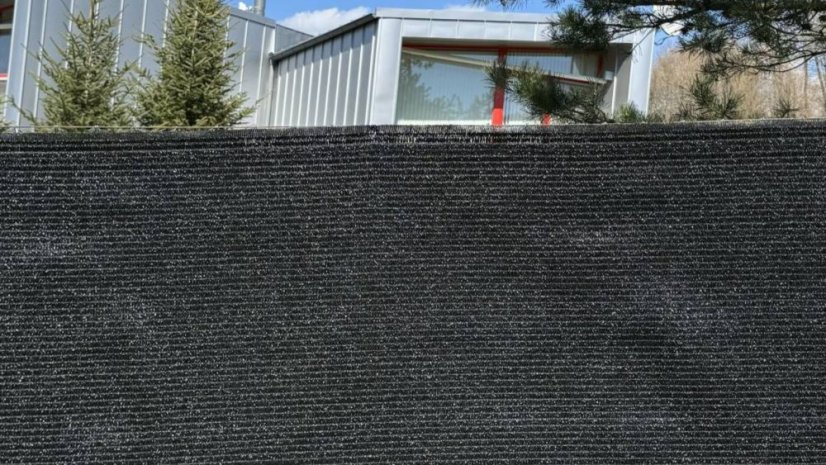 Stínící tkanina SuperPloteS stínivost 100% CARBON, černá - role