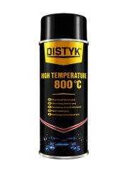 DISTIK Žáruvzdorná barva do 800 °C – sprej, 400 ml