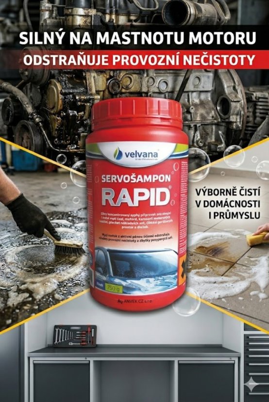 Velvana Servošampon Rapid