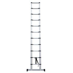 Teleskopický hliníkový žebřík AHProfi, 3,2 m, 10 stupňů - AH1032PT