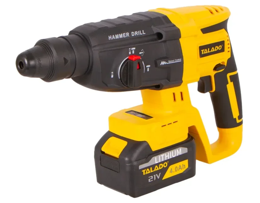 AKU vrtací kladivo SDS-Plus 21 V, TALADO - ML-T001