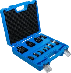 Sada silových adaptérů a kardanových kloubů 1/4"– 1", 11 ks - B25140