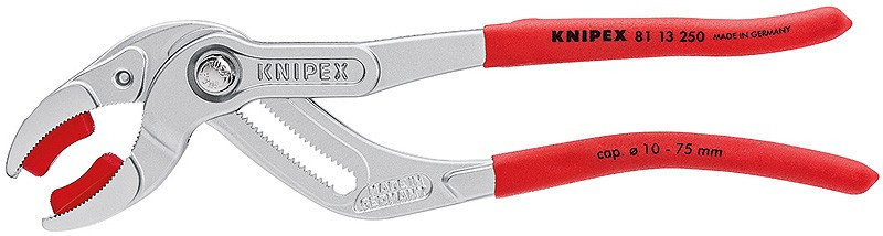 Kleště na sifony a krimpovací kleště pro konektory chromované 250 mm - 8113250 Kleště na sifony a krimpovací kleště pro konektory chromované 250 mm - 8113250