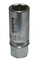Nástrčný klíč na svíčky, 18 mm - LIATF4007B