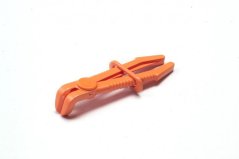 Škrtící zahnuté kleště na hadice (svorky), sada 3 ks - LIATM0400