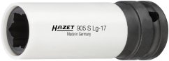 Kovaný vnitřní nástrčný klíč 1/2" dvanáctihranný 17 mm HAZET 905SLg-17 - HA198795