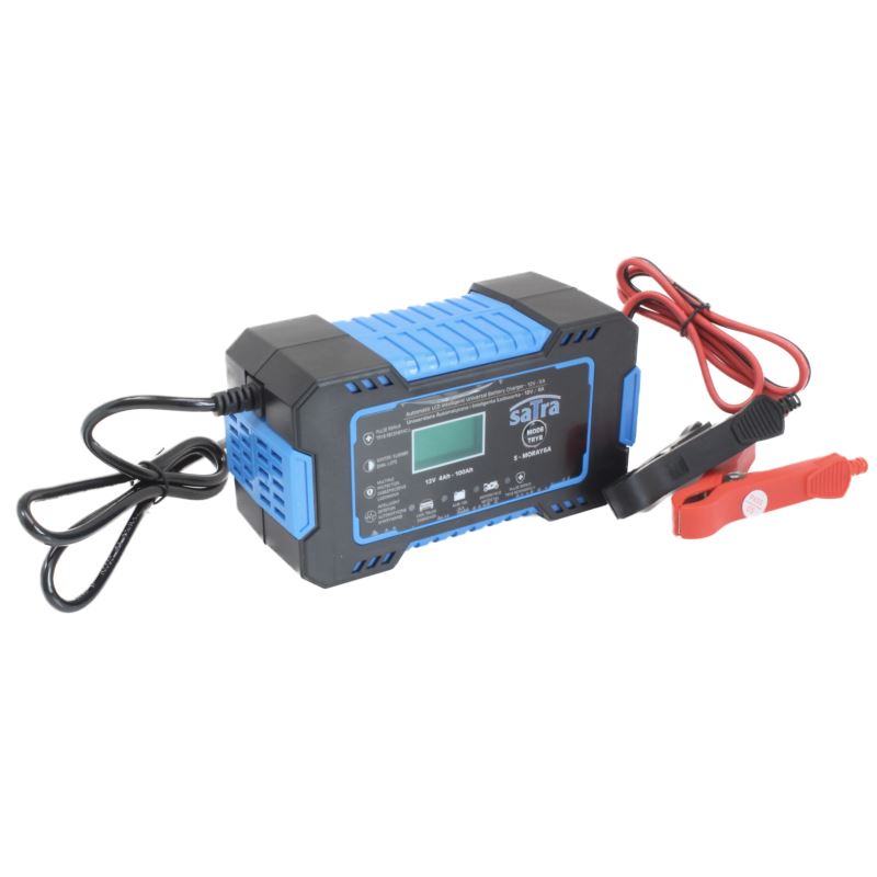 Automatická nabíječka autobaterií, 12 V, 6 A - SMORAY6A Automatická nabíječka autobaterií, 12 V, 6 A - SMORAY6A