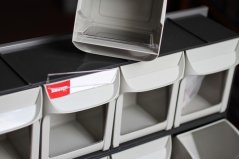 Organizér na šroubky se 4 zásuvkami - FO-604