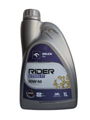 Motorový olej ORLEN OIL RIDER W-TWIN 4T 20W-50 -1 litr