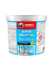 Tablety do bazénu 4v1 Quatro tablety DEBBEX