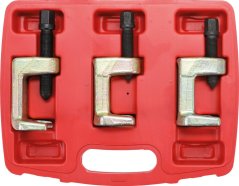 Sada stahováků na kulové čepy, 3 ks - B6249