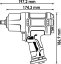 Pneumatický rázový utahovák 1/2", 1720 Nm - V4800N