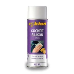Čistič interiéru CYKLON Cockpit Silikon - vanilka - 400 ml