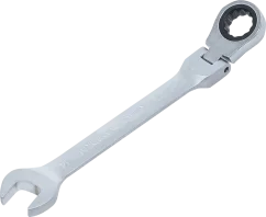 Ráčnový očkoplochý klíč 14 mm s kloubem, BGS - B6714
