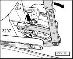 Přípravek na napínání řemene alternátoru VAG - H1815