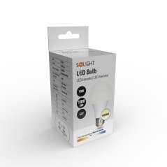 Solight LED žárovka, klasický tvar, 10W, E27, 4000K, 270°, 1100lm
