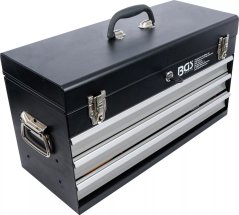 Gola sada v kovovém kufru, 3 zásuvky, 147 ks nářadí - B3350