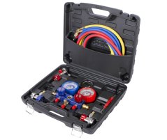 Sada na měření tlaku v klimatizacích, 53–200 bar - HT700530