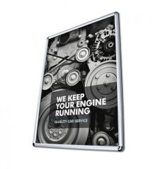 ALU ZAKLAPÁVACÍ RÁMY - A3 - rám 32 mm, jednostranný - 742130181