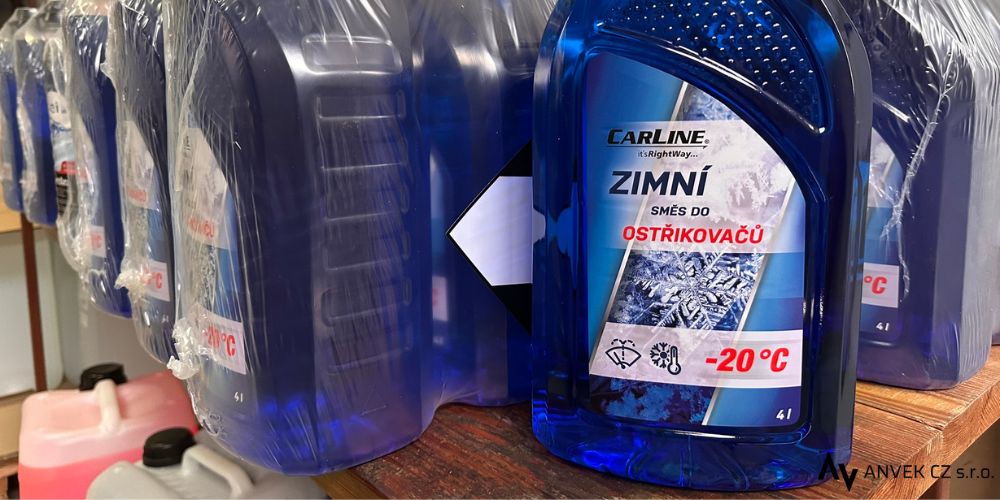 voda do ostřikovačů