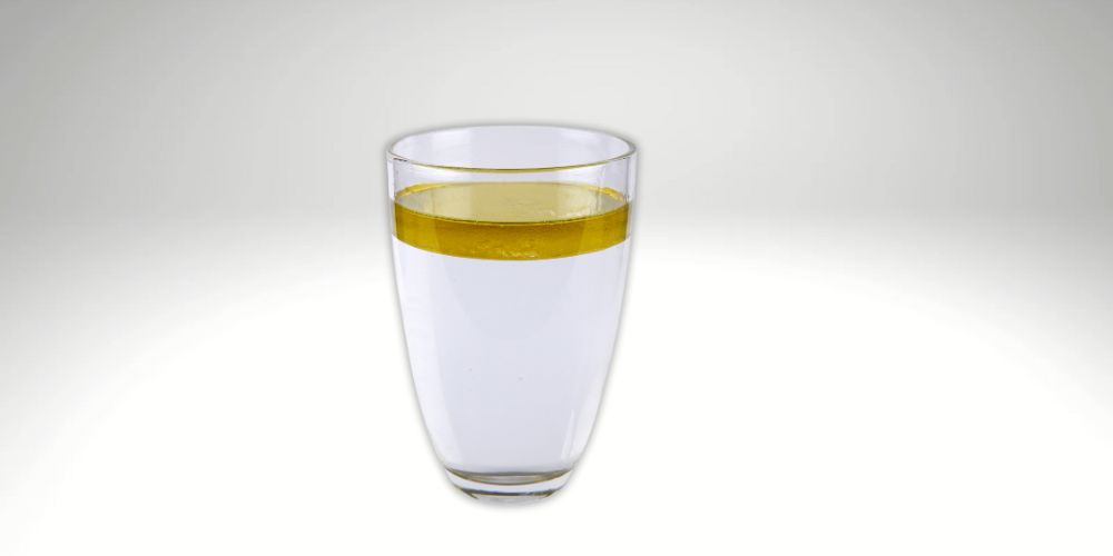 voda s olejem